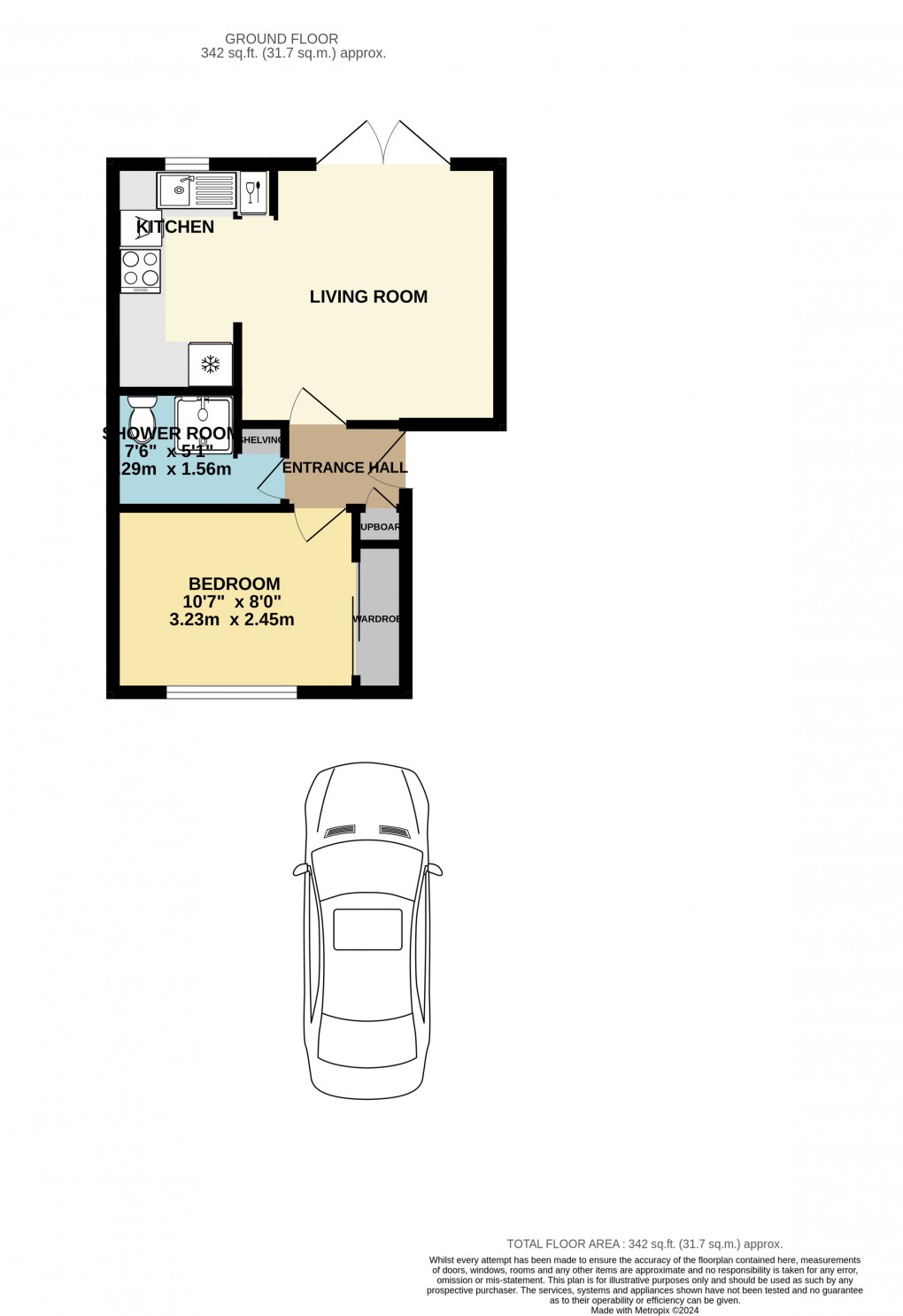 Floorplan for Lapwing Close, Bicester