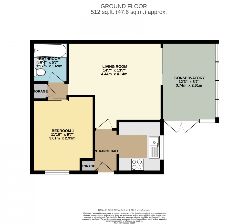 Floorplan for Ravencroft, Bicester