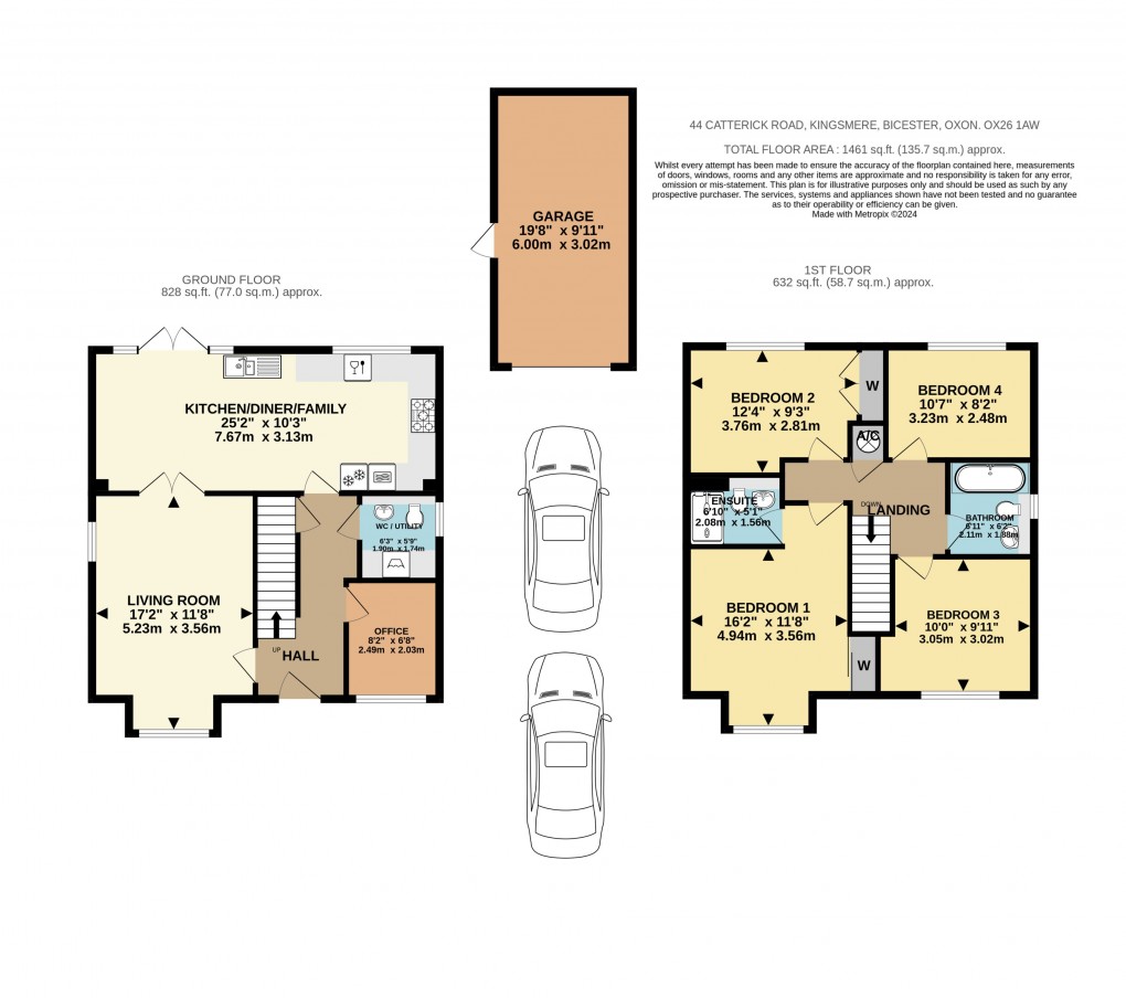 Floorplan for Catterick Road, Bicester