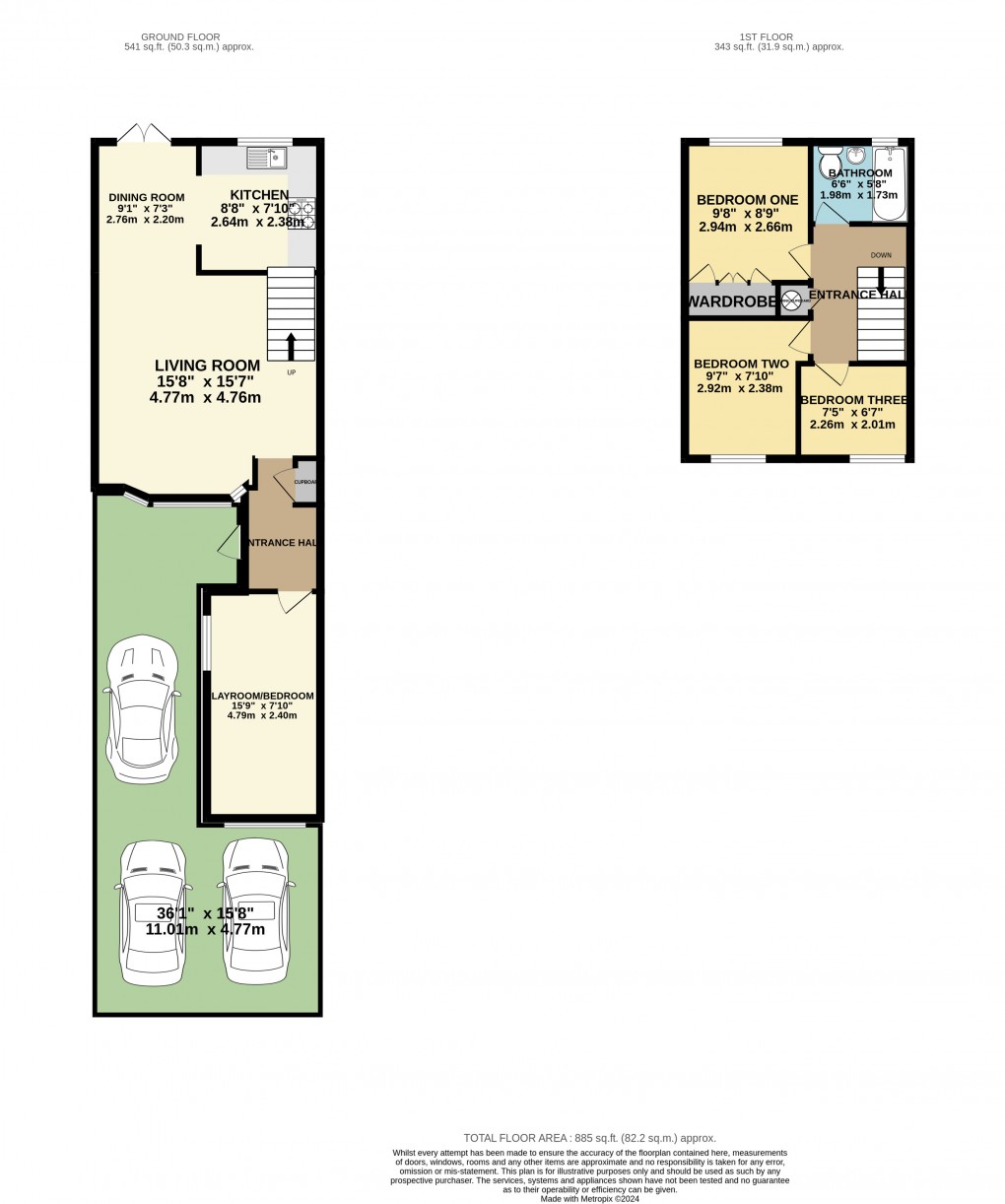 Floorplan for Shannon Road, Bicester