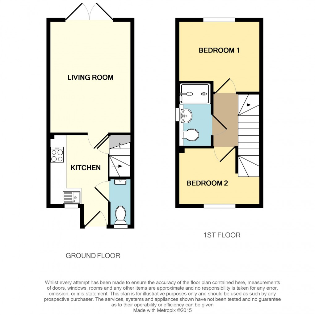 Floorplan for Hertford Close, Bicester